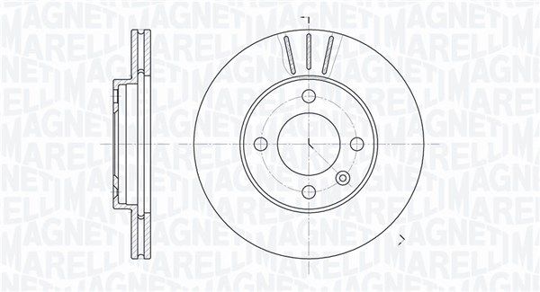 MAGNETI MARELLI Jarrulevy 361302040268